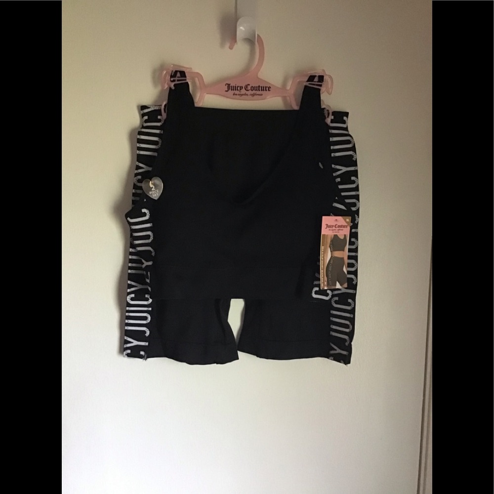Juicy Couture Bra and slip short set